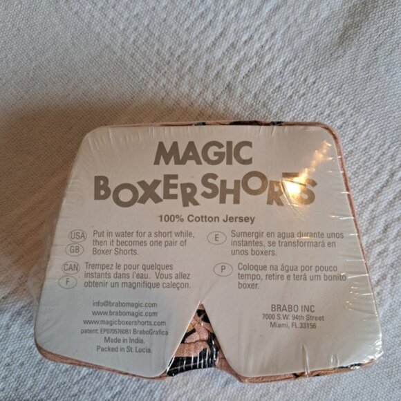 Magic Boxershorts men's XL reindeer designed, new unopened - Picture 2 of 2